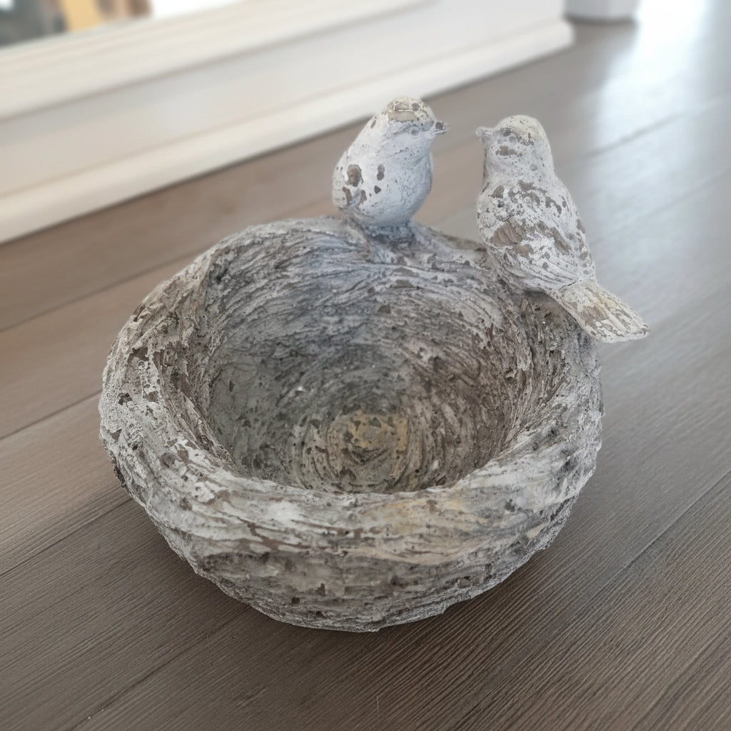 Birds Nest Statue Table Decors| Crestview