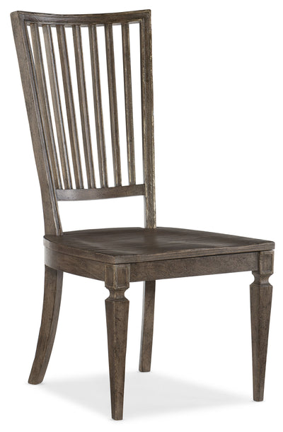 Wood Back Side Chair - 2 per carton/price ea - Al Rugaib Furniture (4688698900576)