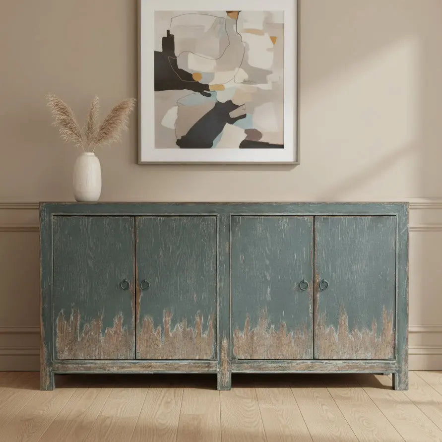 Boheme Four Door Media Console Consoles & Sideboards| Hooker