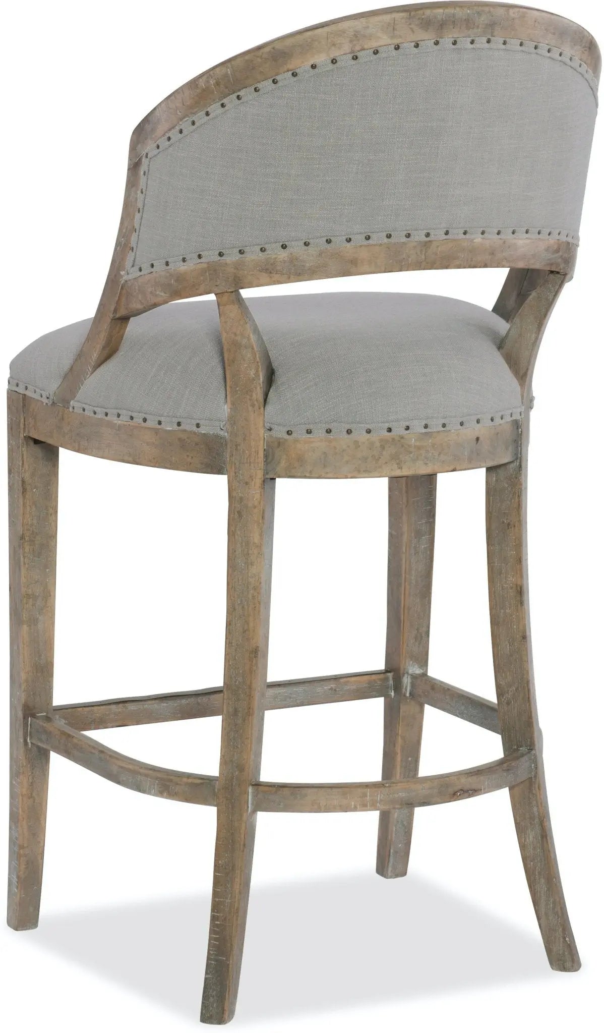 Boheme Garnier Barrel Back Bar Stool Chairs| Hooker