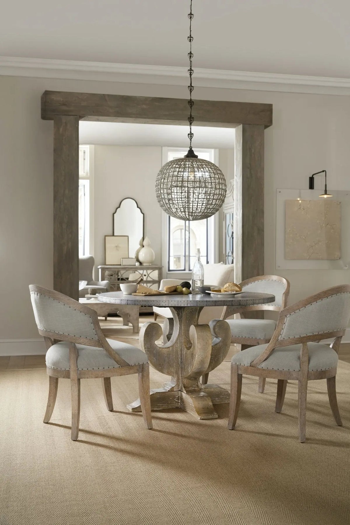 Boheme Garnier Barrel Back Chair - 2 per carton/price ea Chairs| Hooker