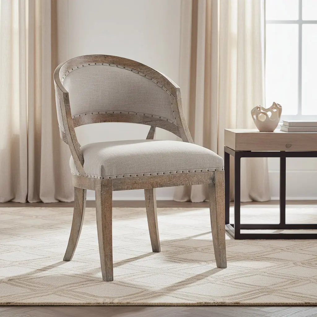 Boheme Garnier Barrel Back Chair - 2 per carton/price ea Chairs| Hooker