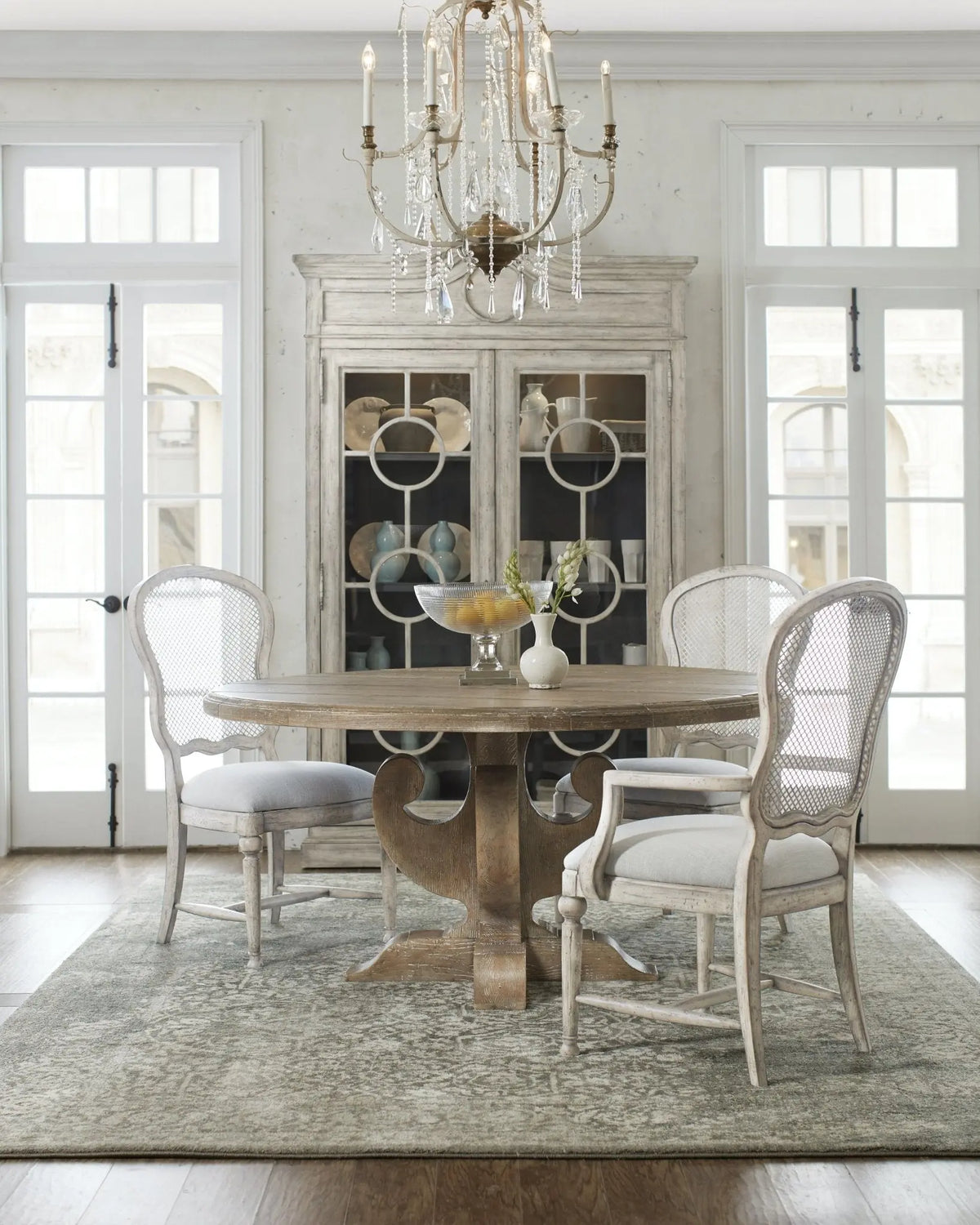 Boheme Gaston Metal Back Arm Chair - 2 per carton/price ea Chairs| Hooker