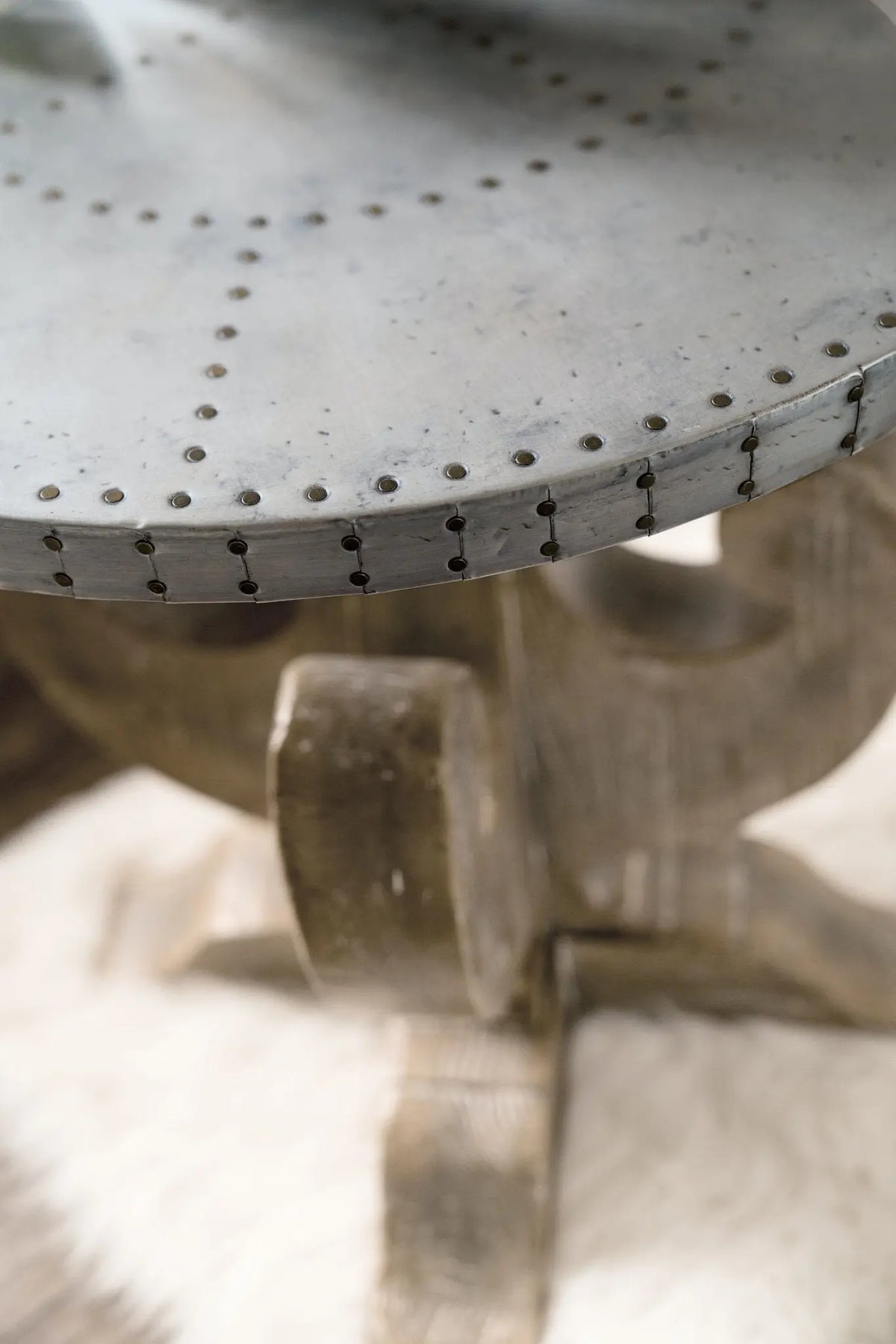 Boheme Lambik Round End Table Accent & End Tables| Hooker