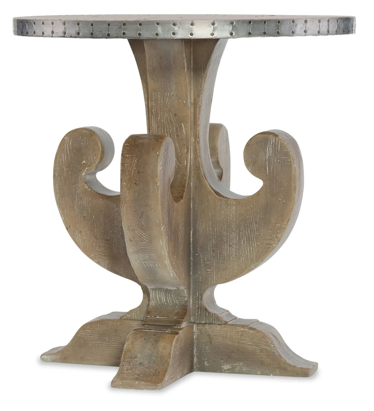 Boheme Lambik Round End Table Accent & End Tables| Hooker