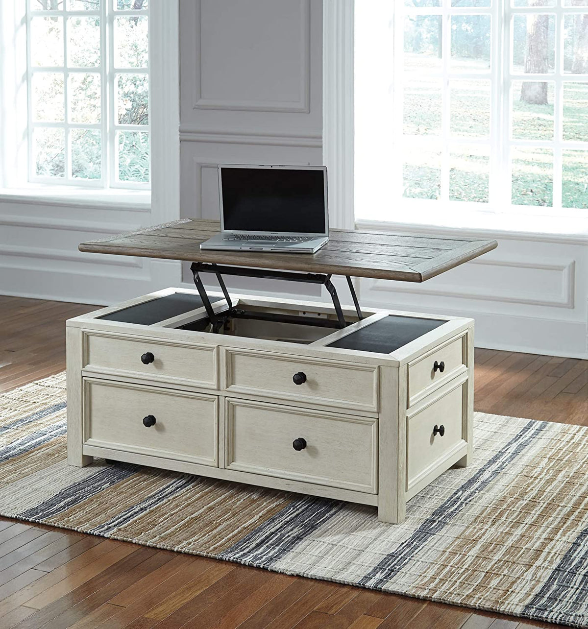 Bolanburg Coffee Table with Lift Top Coffee Tables| Ashley Homestore