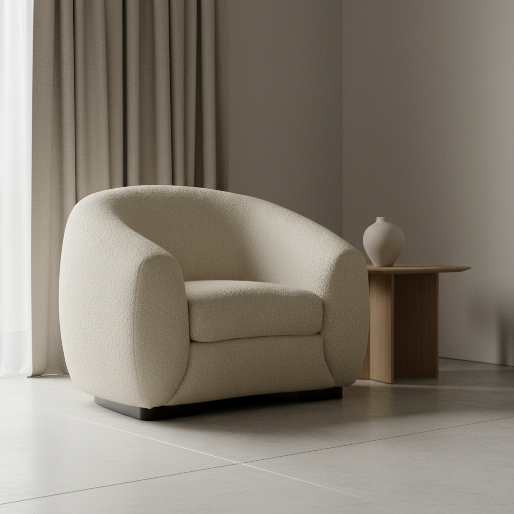 Bouclé Chair Chairs| Roots Furniture