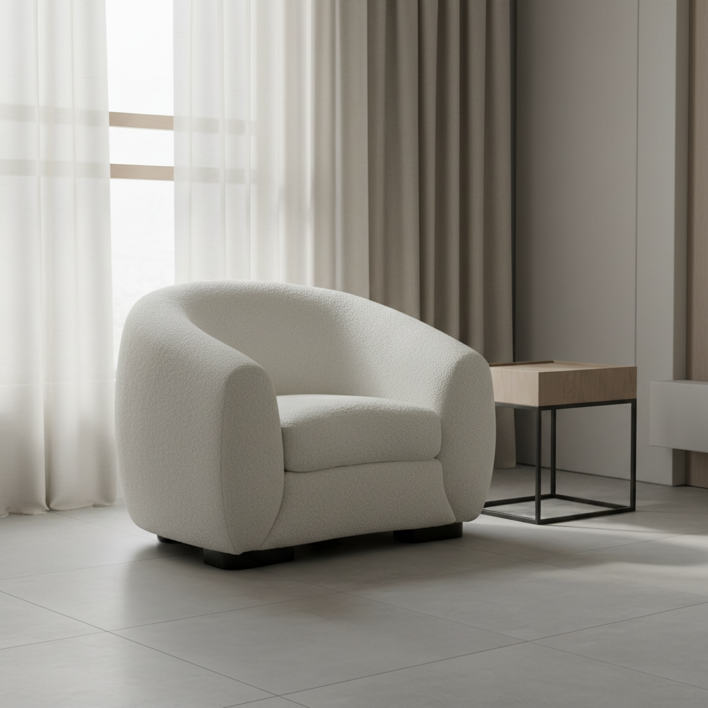 Bouclé Chair Chairs| Roots Furniture