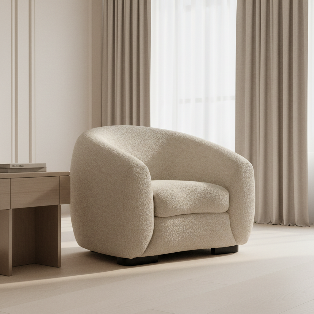 Bouclé Chair Chairs| Roots Furniture