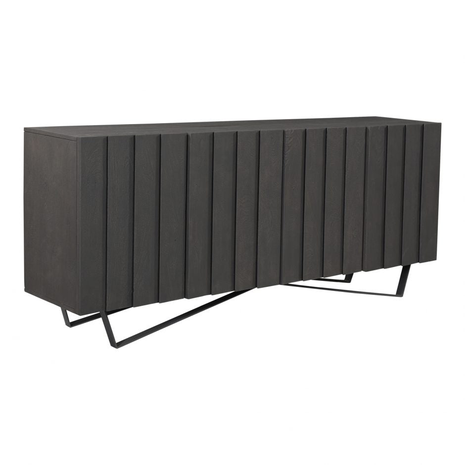 Brolio Sideboard Charcoal Consoles & Sideboards| Moe's Home