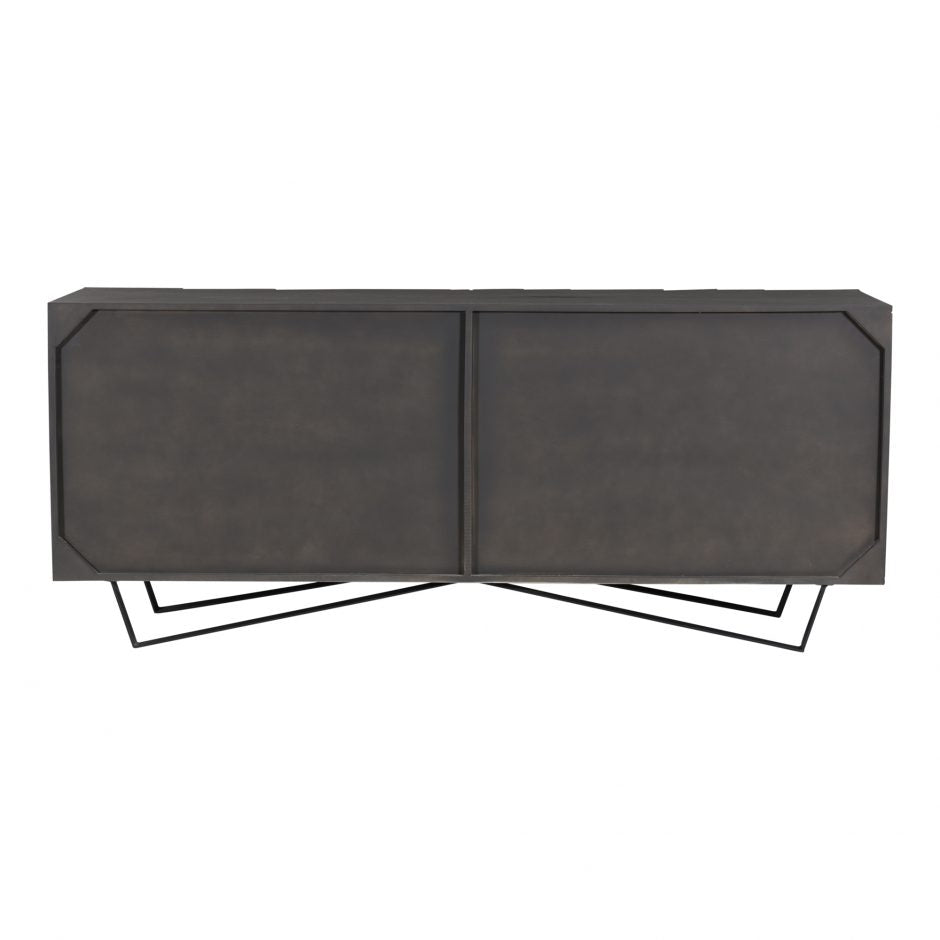 Brolio Sideboard Charcoal Consoles & Sideboards| Moe's Home