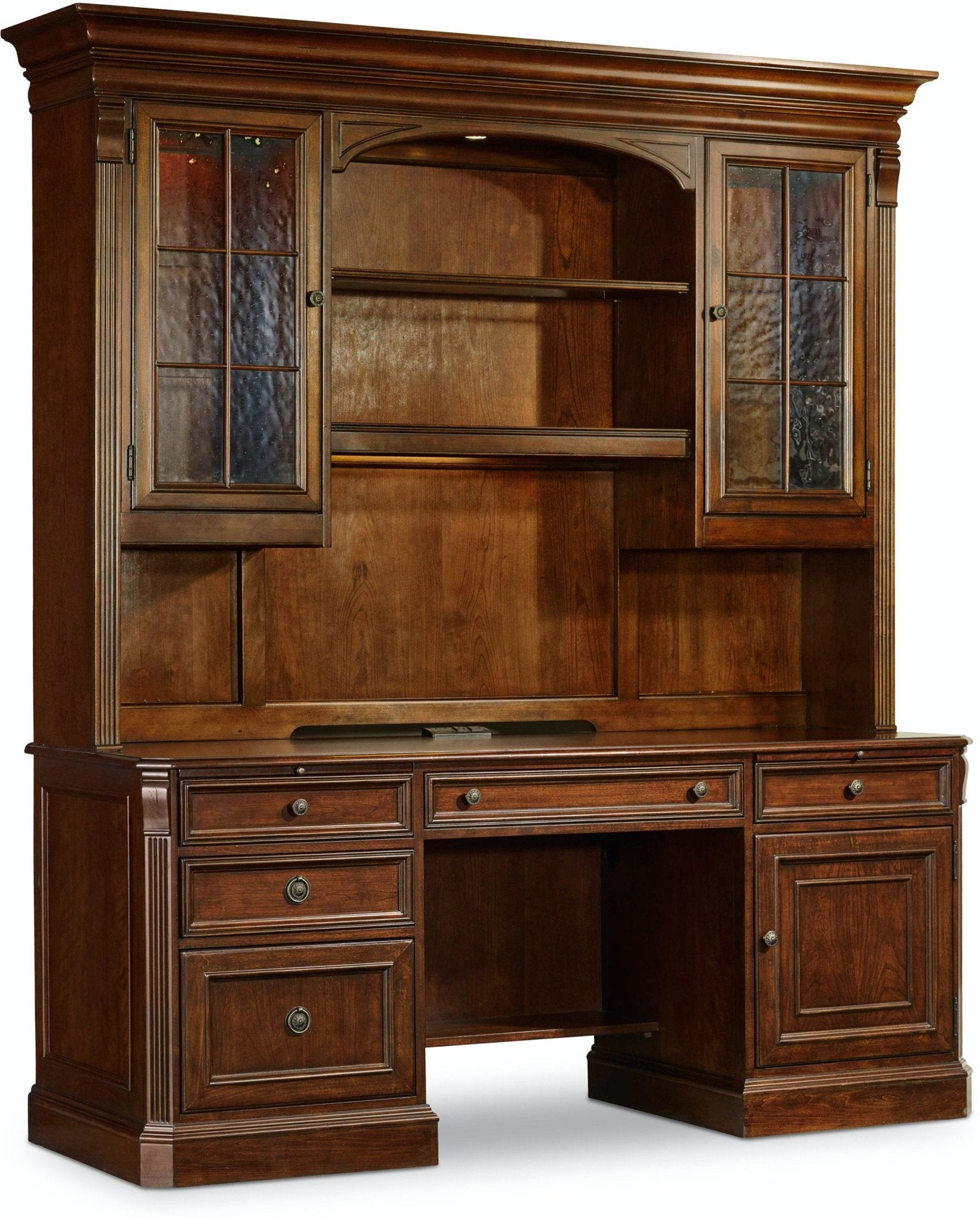 Brookhaven Computer Credenza Consoles & Sideboards| Hooker