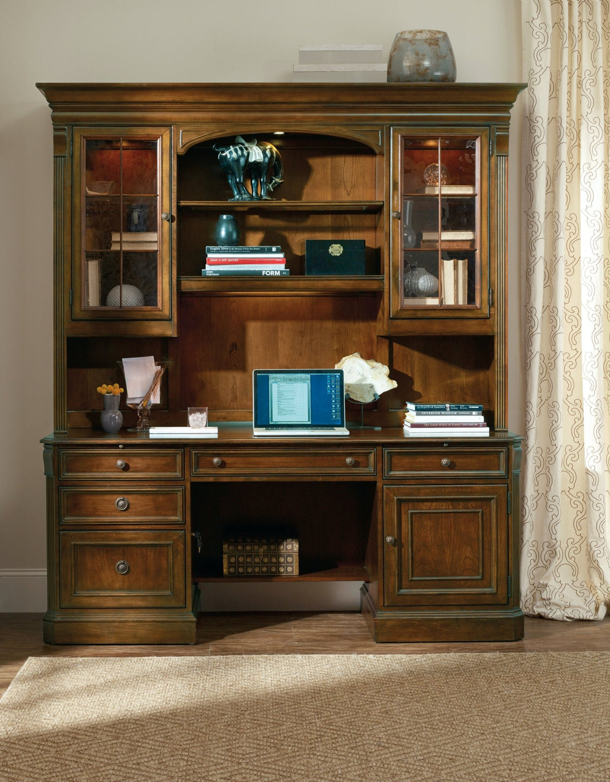 Brookhaven Computer Credenza Consoles & Sideboards| Hooker