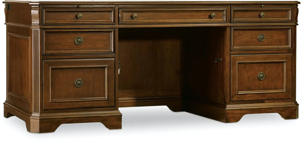 Brookhaven Executive Desk Office Desks| Hooker