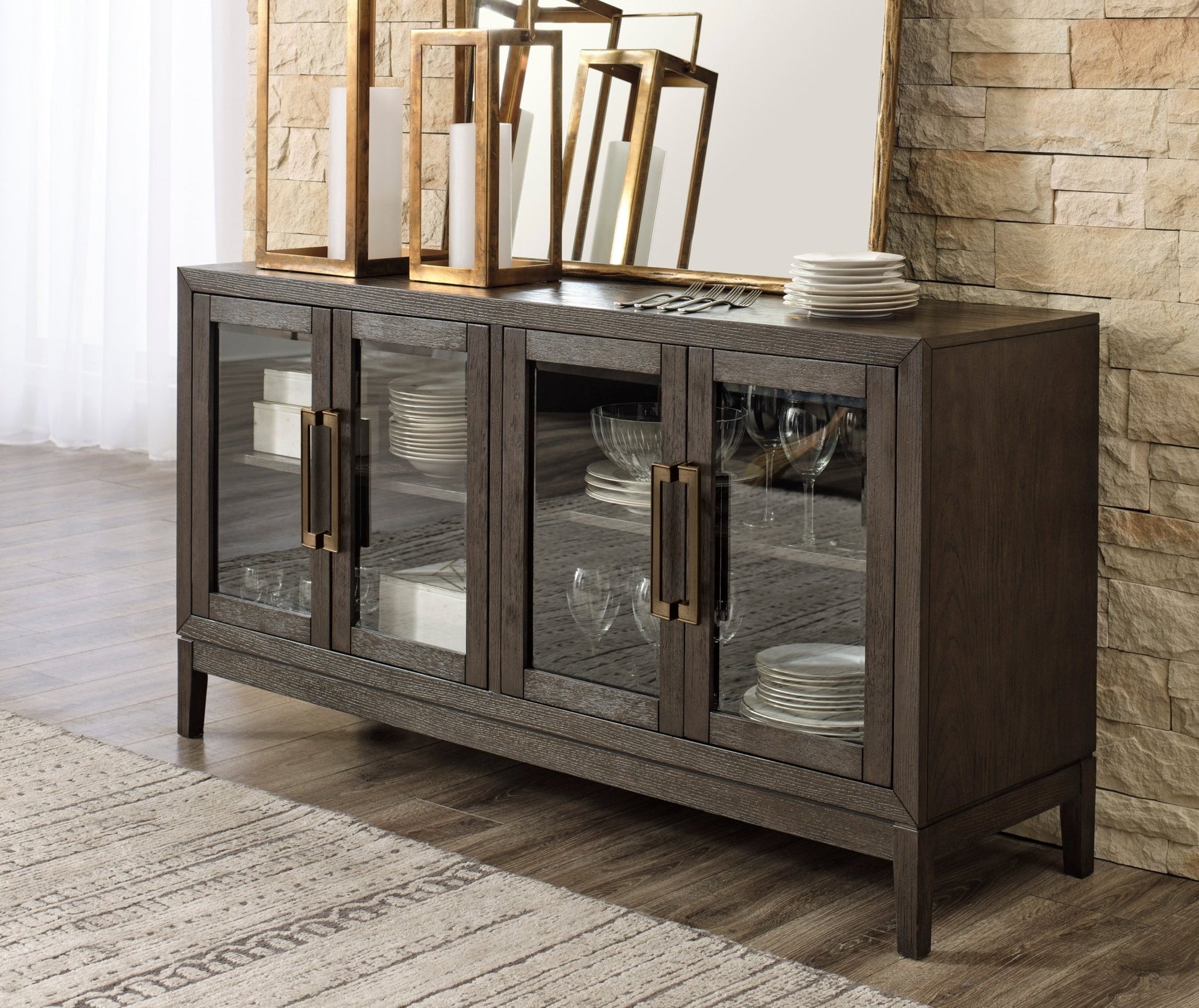Burkhaus Dining Server Servers| Ashley Homestore