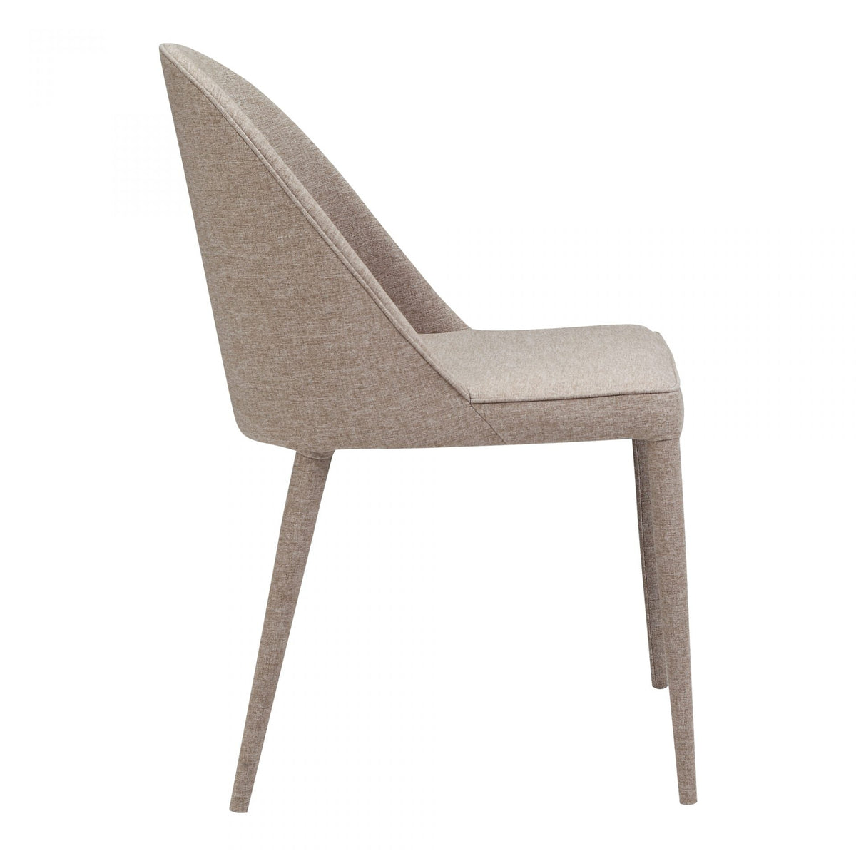 Burton Fabric Dining Chair Light Grey-M2 Dining Chairs| Moe's Home