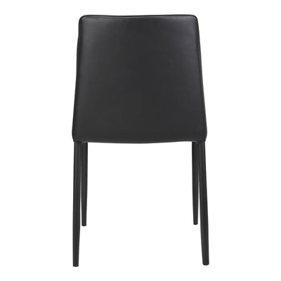 Nora Dining Chair Black Vegan Leather