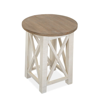 Round End Table (6617286017120)