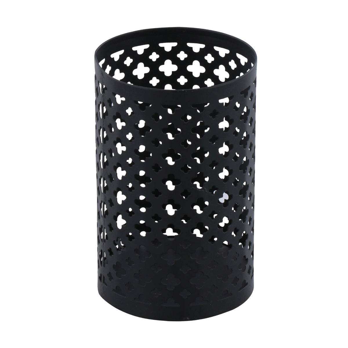 CANDLE HOLDER  BLACK  SMALL10X15 CM Candle Holders| Alrugaib Furniture X Nice