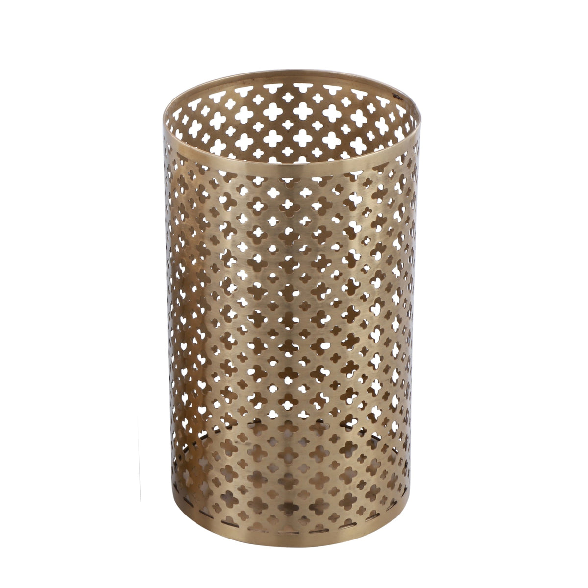 CANDLE HOLDER GOLD LARGE 16X25 CM Candle Holders| Alrugaib Furniture X Nice