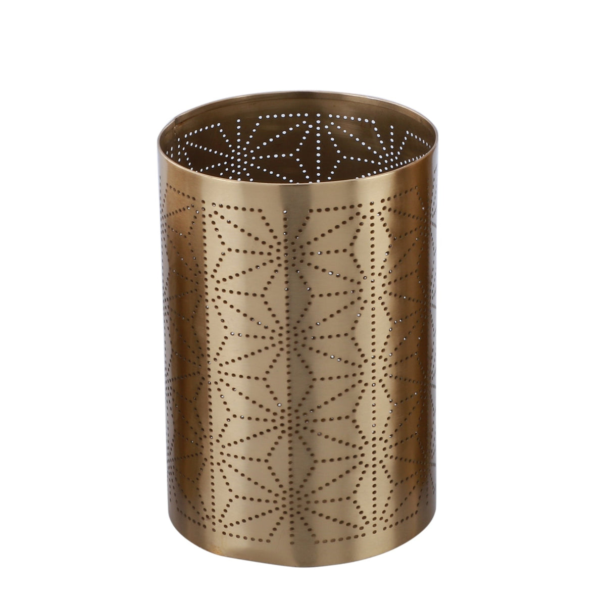 CANDLE HOLDER  STAR PATTERN MEDIUM13X18 CM Candle Holders| Alrugaib Furniture X Nice