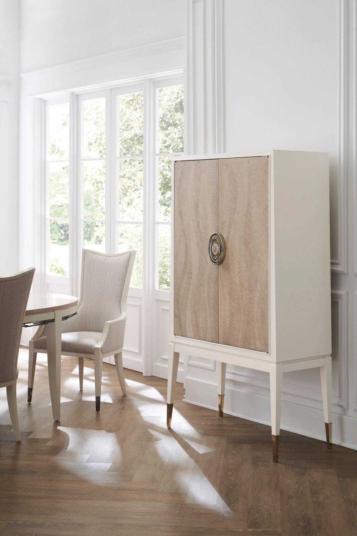 Caracole Classic - Lady Grey Side Chair Dining Chairs| Caracole