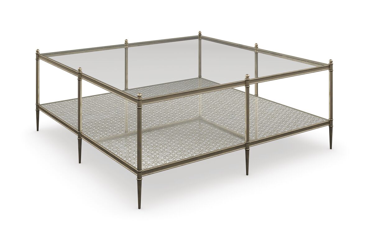 Caracole Classic - Perfectly Square Coffee Tables| Caracole