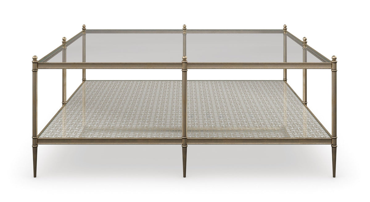 Caracole Classic - Perfectly Square Coffee Tables| Caracole