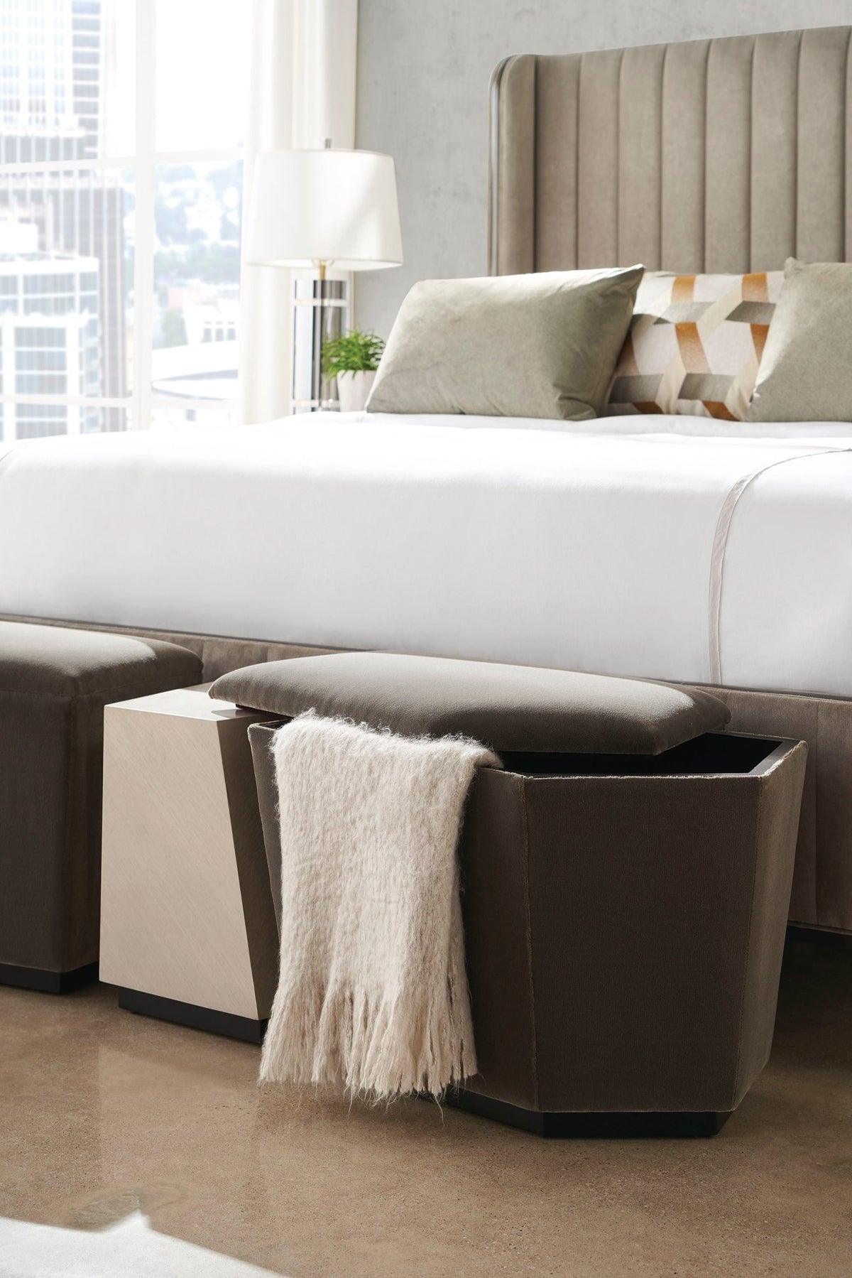 Caracole Upholstery - Gemini Benches| Caracole