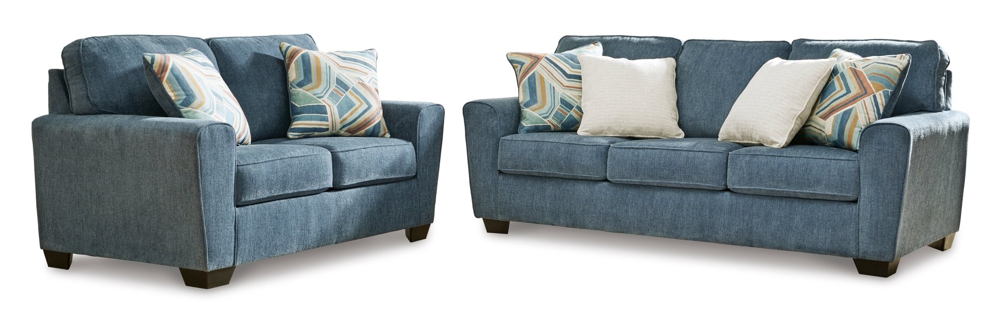 Cashton Blue Set Living Room Sets| Ashley Homestore