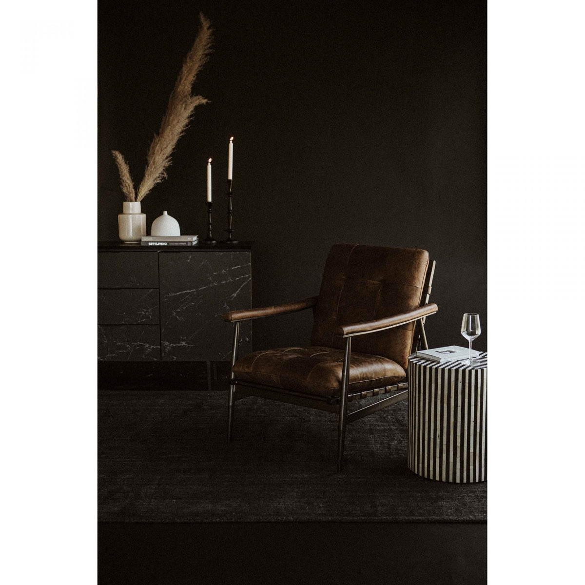 Chameau Side Table Accent & End Tables| Moe's Home