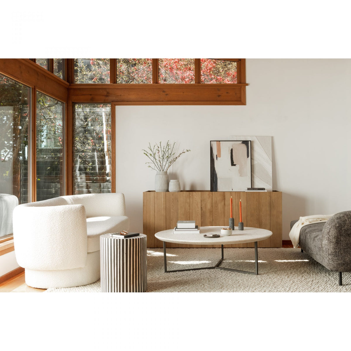 Chameau Side Table Accent & End Tables| Moe's Home