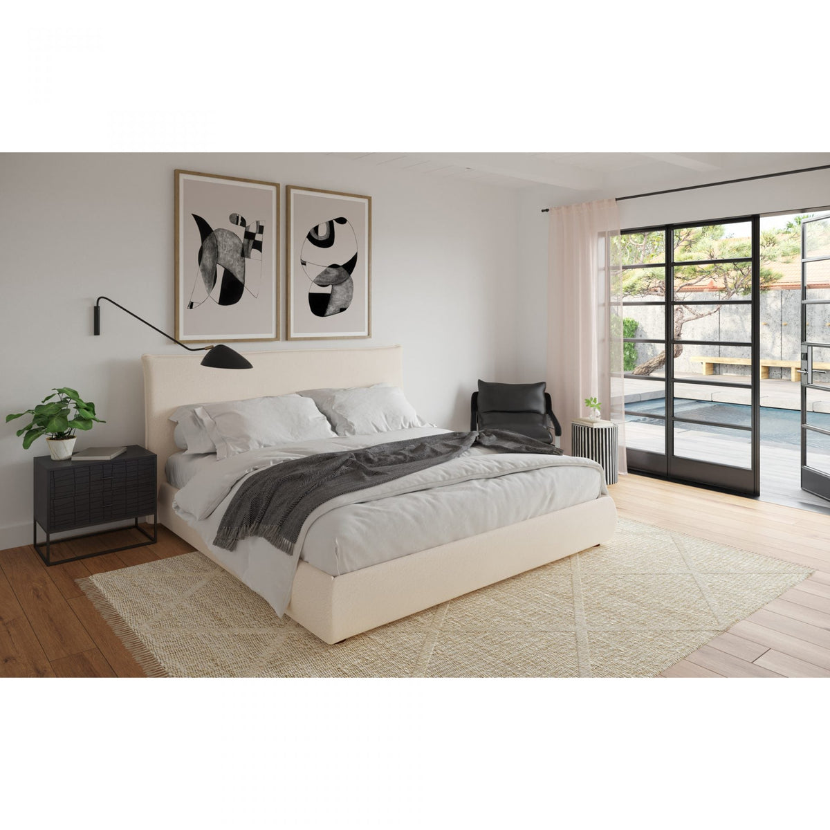 Chameau Side Table Accent & End Tables| Moe's Home