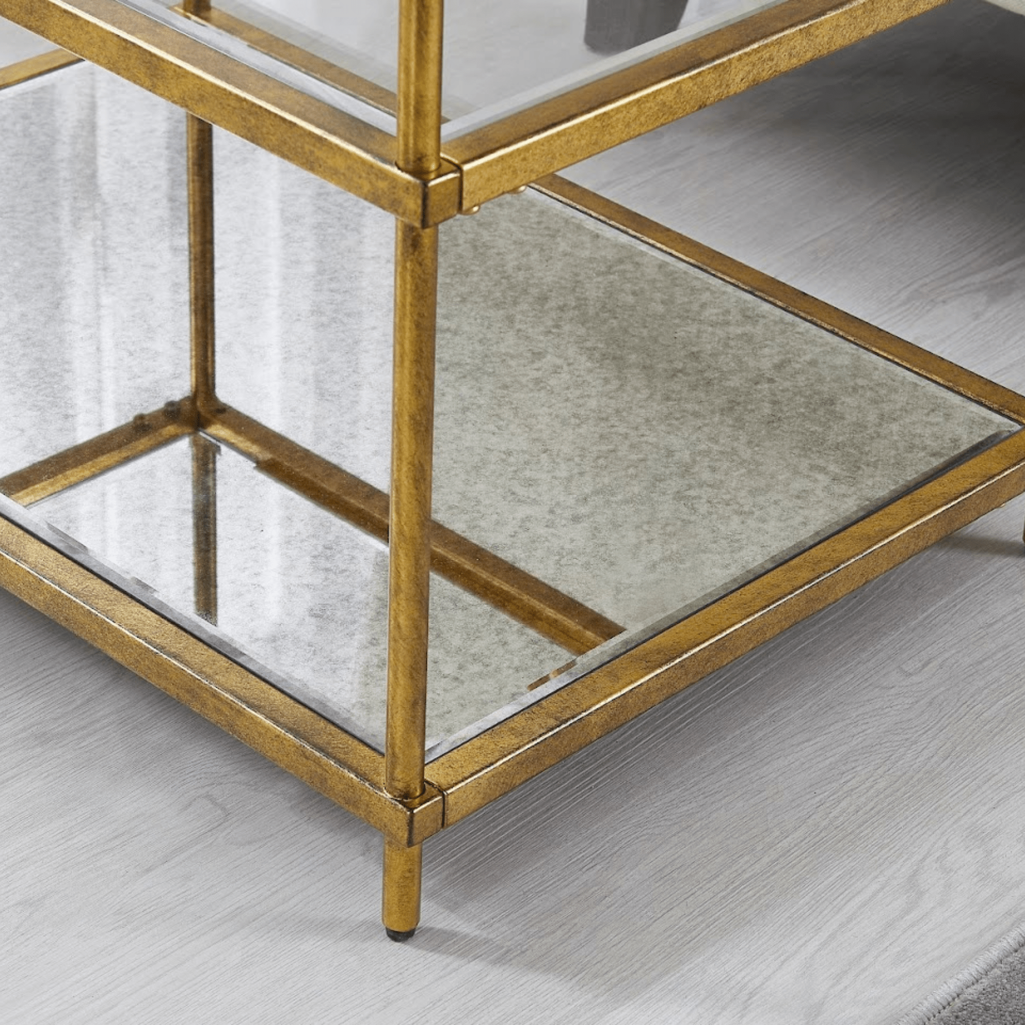 Modern 3-Tier Side Table Accent & End Tables| Crestview