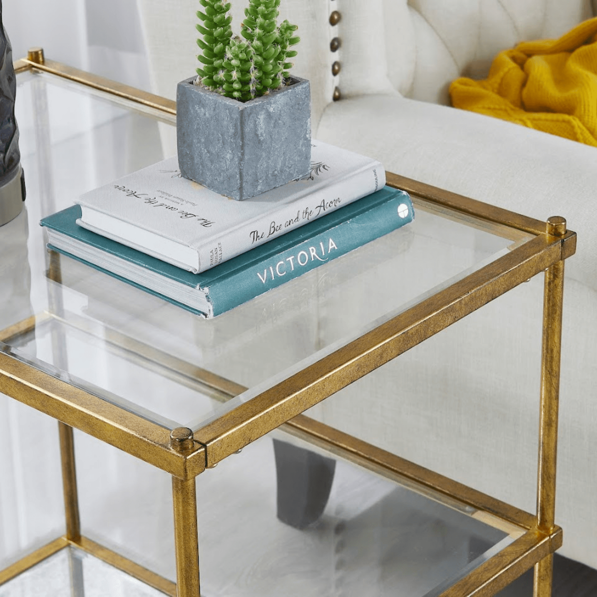 Modern 3-Tier Side Table Accent & End Tables| Crestview