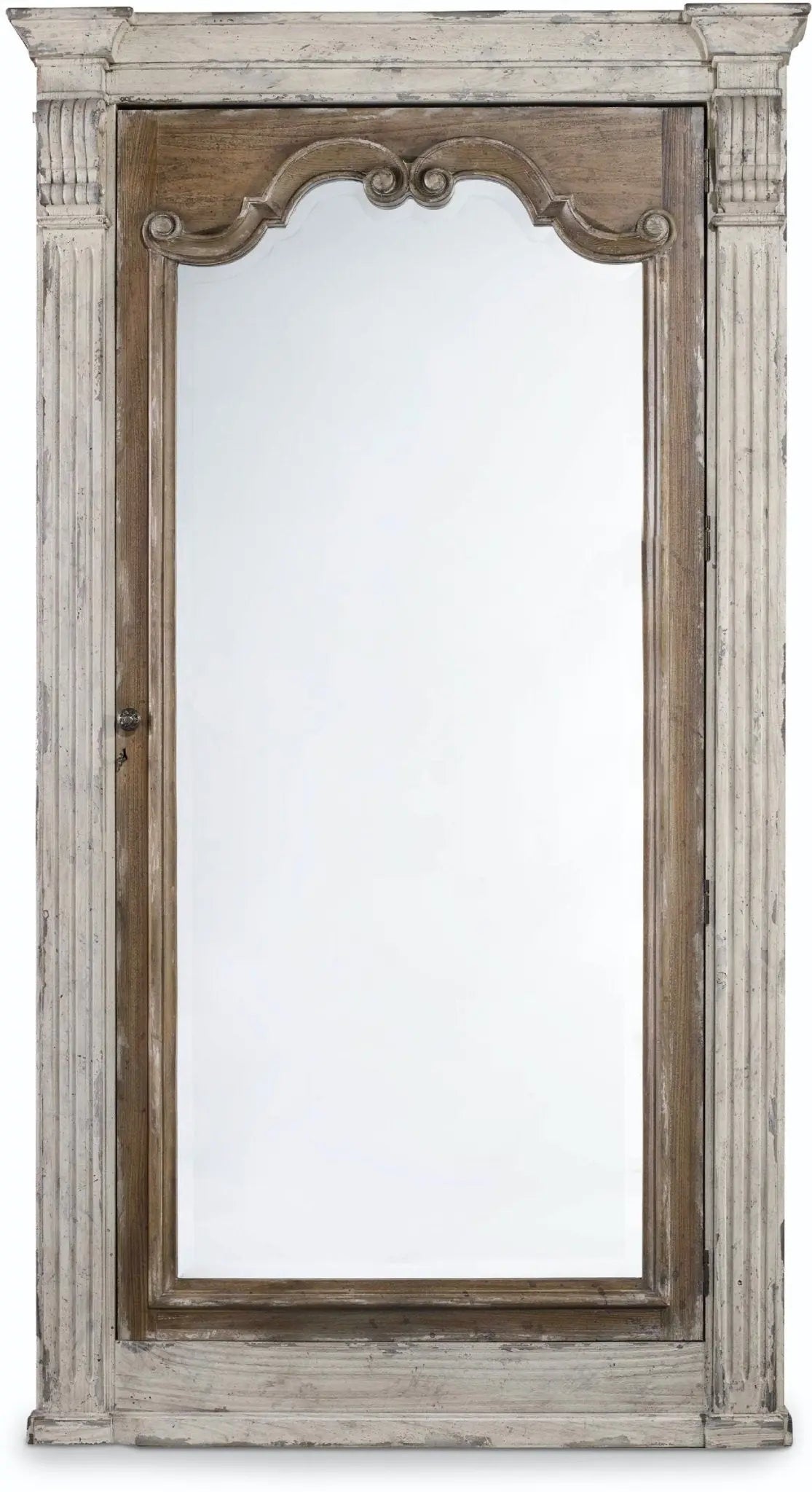 Chatelet Floor Mirror w/Jewelry Armoire Storage Mirrors| Hooker
