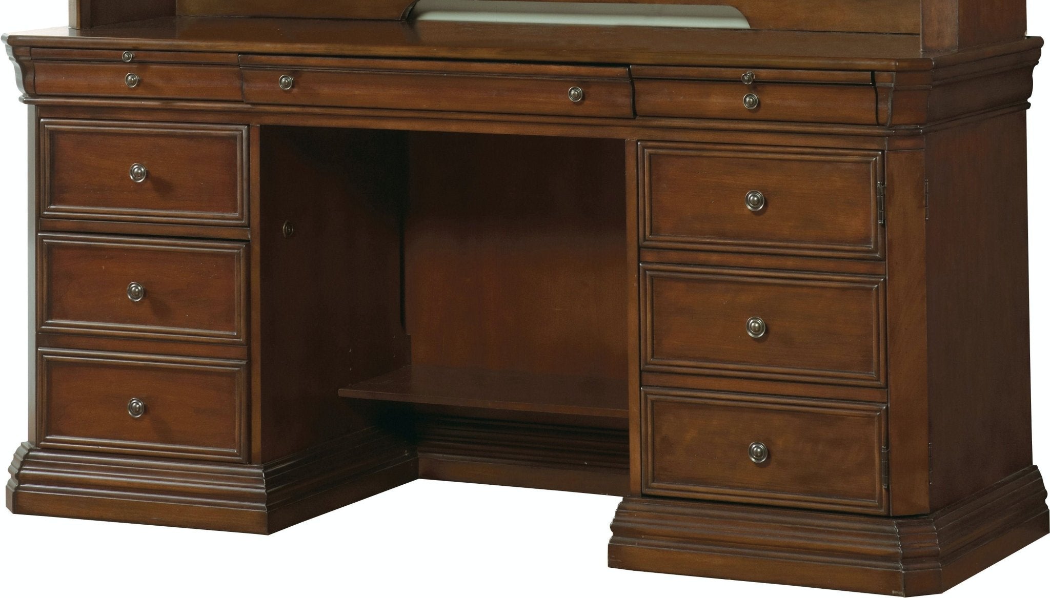 Cherry Creek Computer Credenza Consoles & Sideboards| Hooker