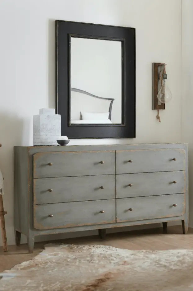 Ciao Bella Landscape Mirror- Black Mirrors| Hooker