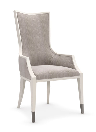 Caracole Classic - Lady Grey Arm Chair