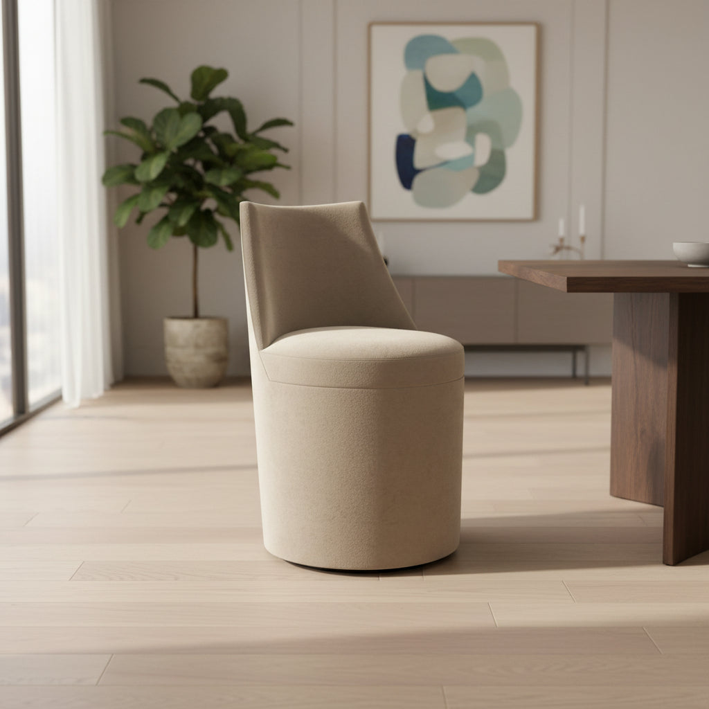 Classic - Barrel Roll Dining Chairs| Caracole