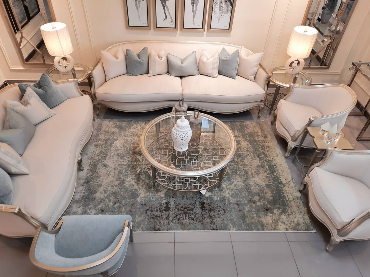 Classic Upholstery - Le Chaise Chair (Teal) Chairs| Caracole