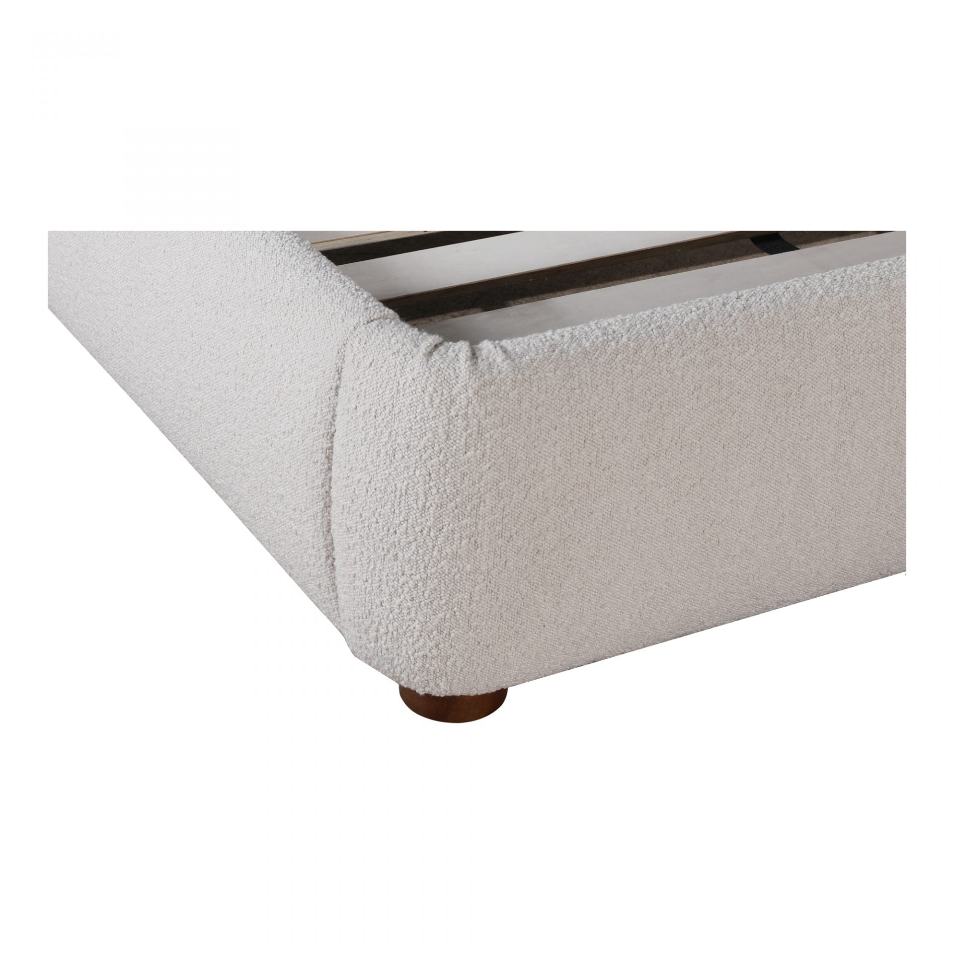 Colin King Bed Oatmeal Beds| Moe's Home