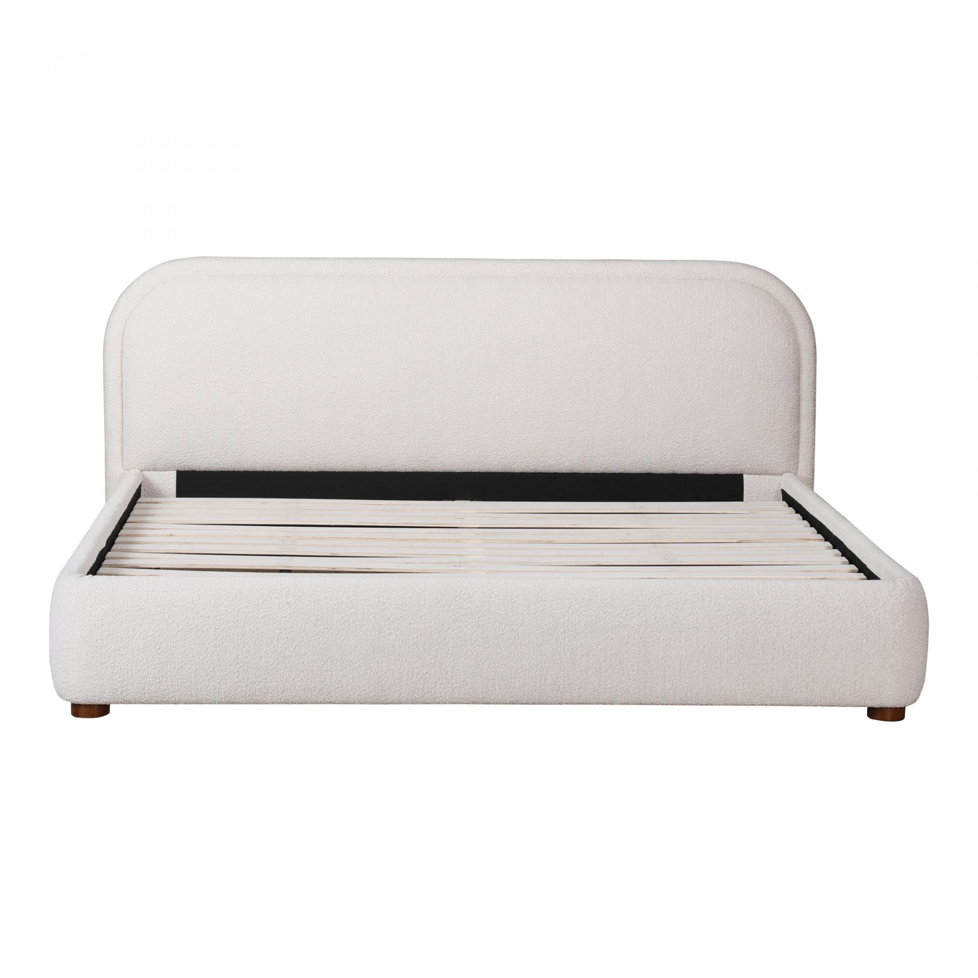 Colin King Bed Oatmeal Beds| Moe's Home