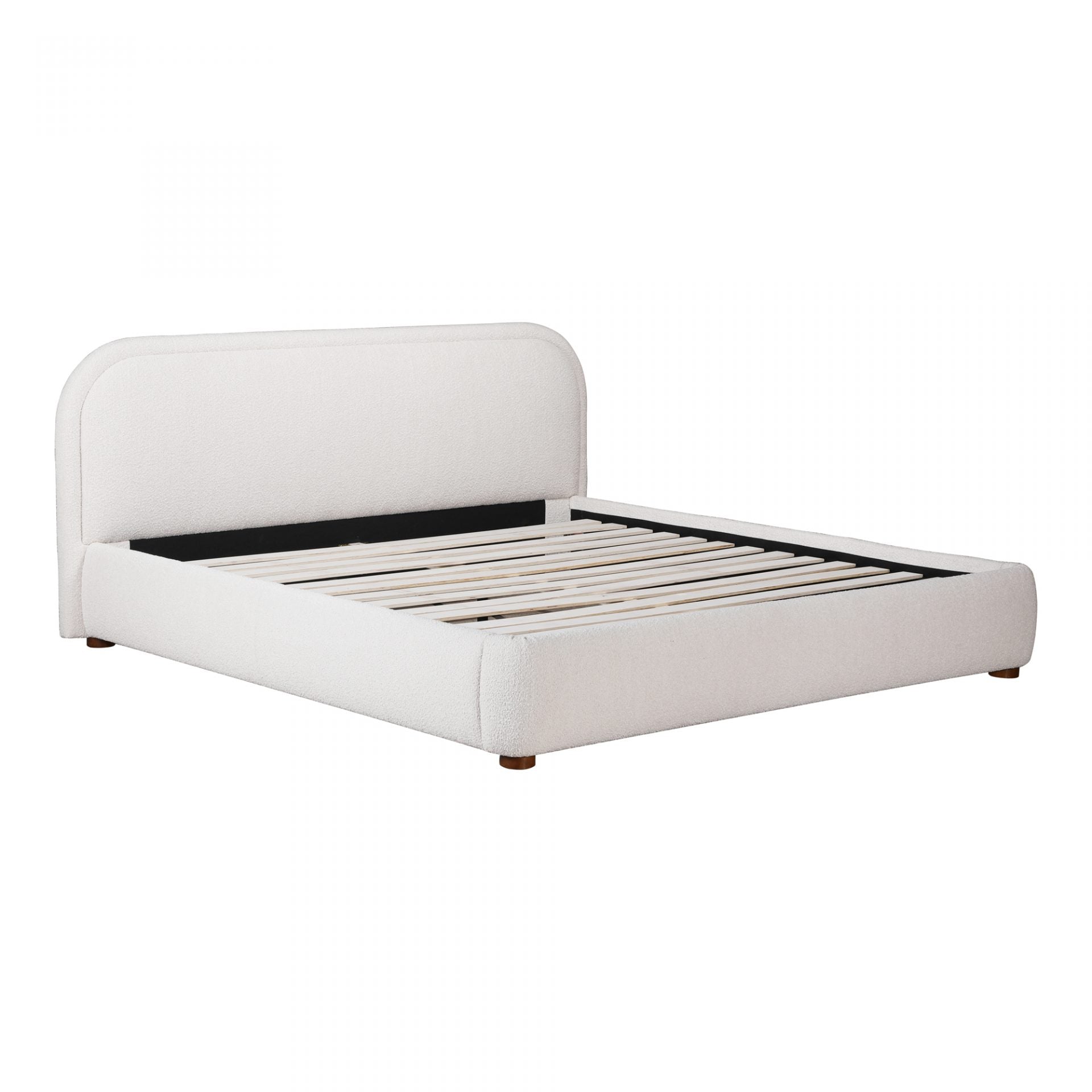 Colin King Bed Oatmeal Beds| Moe's Home