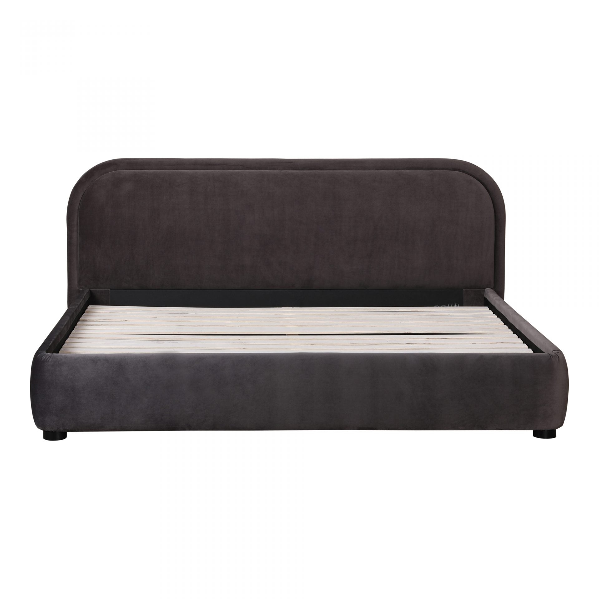 Colin Queen Bed Charcoal Beds| Moe's Home