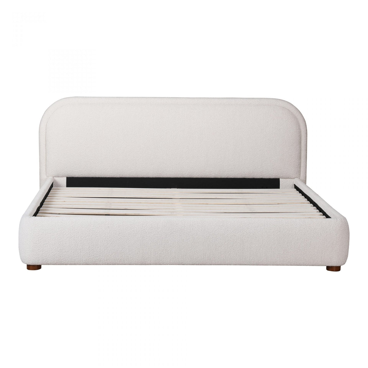 Colin Queen Bed Oatmeal Beds| Moe's Home
