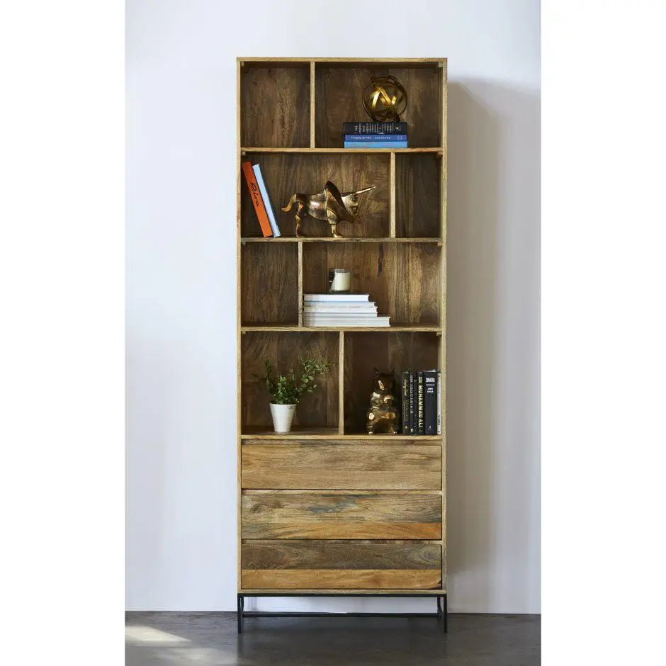 Colvin Shelf W/Drawers Cabinets & Chests| Moe's Home