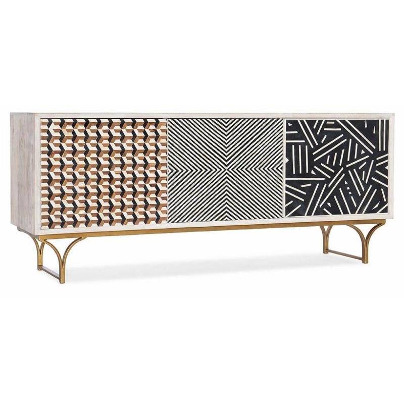 Commerce & Market Jaiden Three Door Credenza Consoles & Sideboards| Hooker