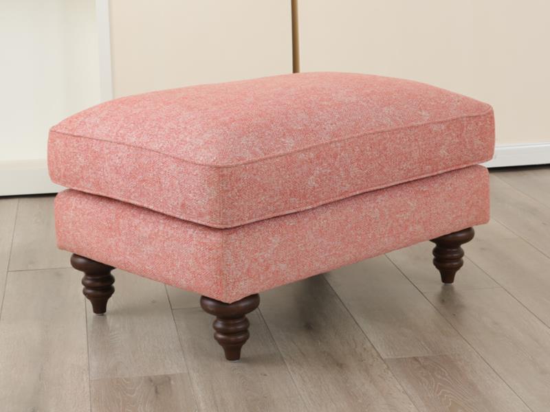 CORAL ACCENT OTTOMAN Ottomans| Magnussen