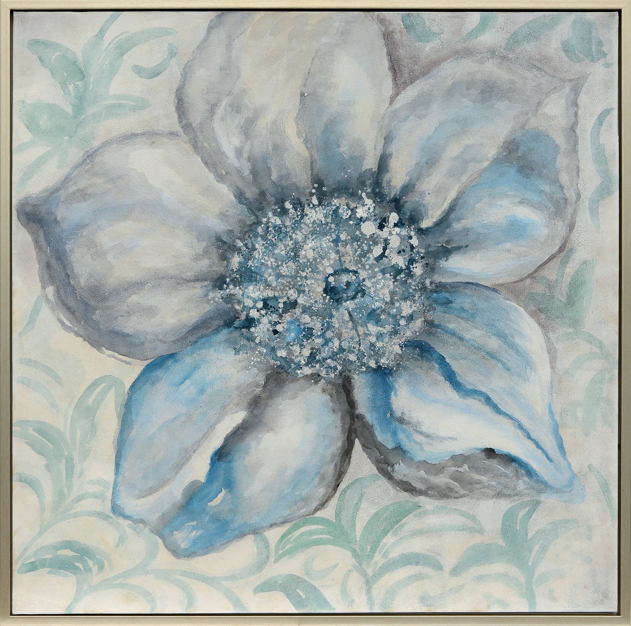 Cornflower Handemade Oil Painting Wall Art| Crestview